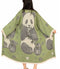Panda Garden Jacquard Cotton Kimono Robe
