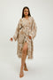 Heritage Jacquard 100% Cotton Kimono Robe